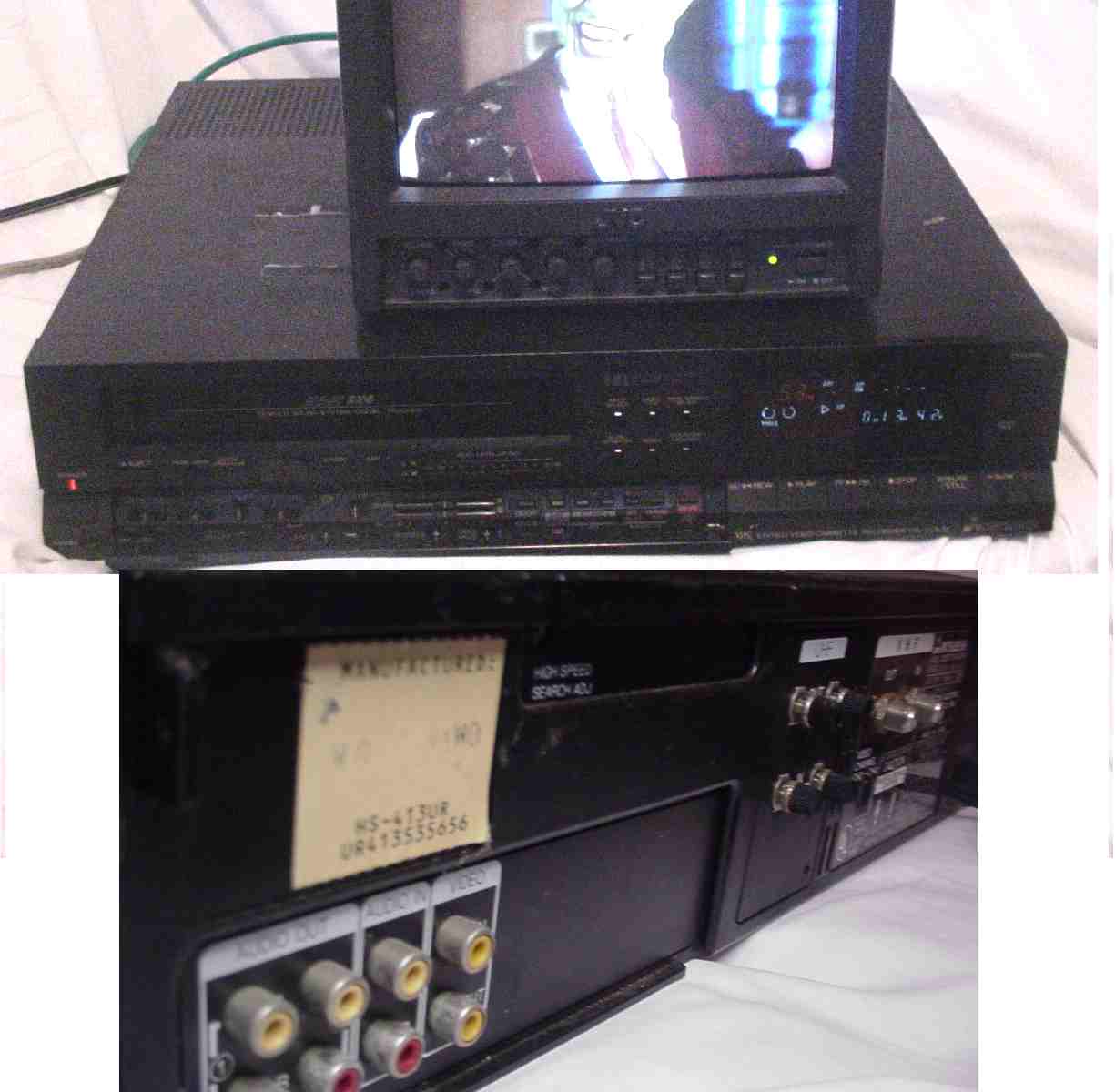 Mitsubishi HR-412UR VCR
